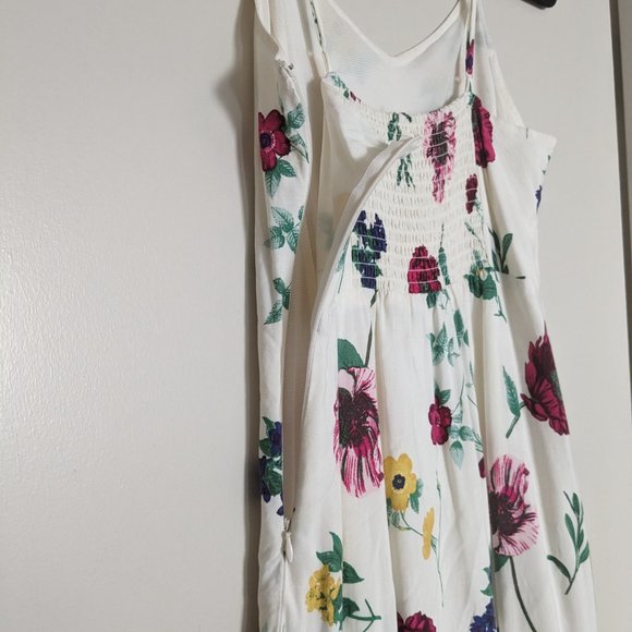 GAP Fit and Flare Cami Floral Midi Dress (Size: S) - Picture 3 of 5